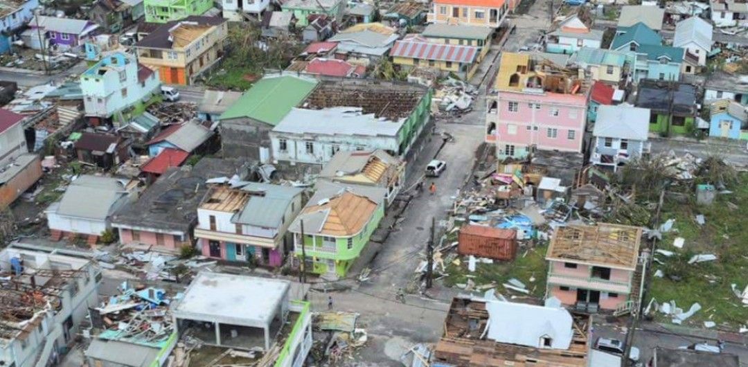 Dominica in the wake of Hurricane Maria.