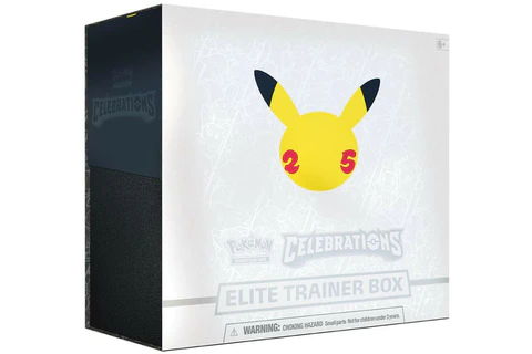 Trading Cards: Pokemon TCG 25th-Anniversary Celebrations Elite Trainer Box