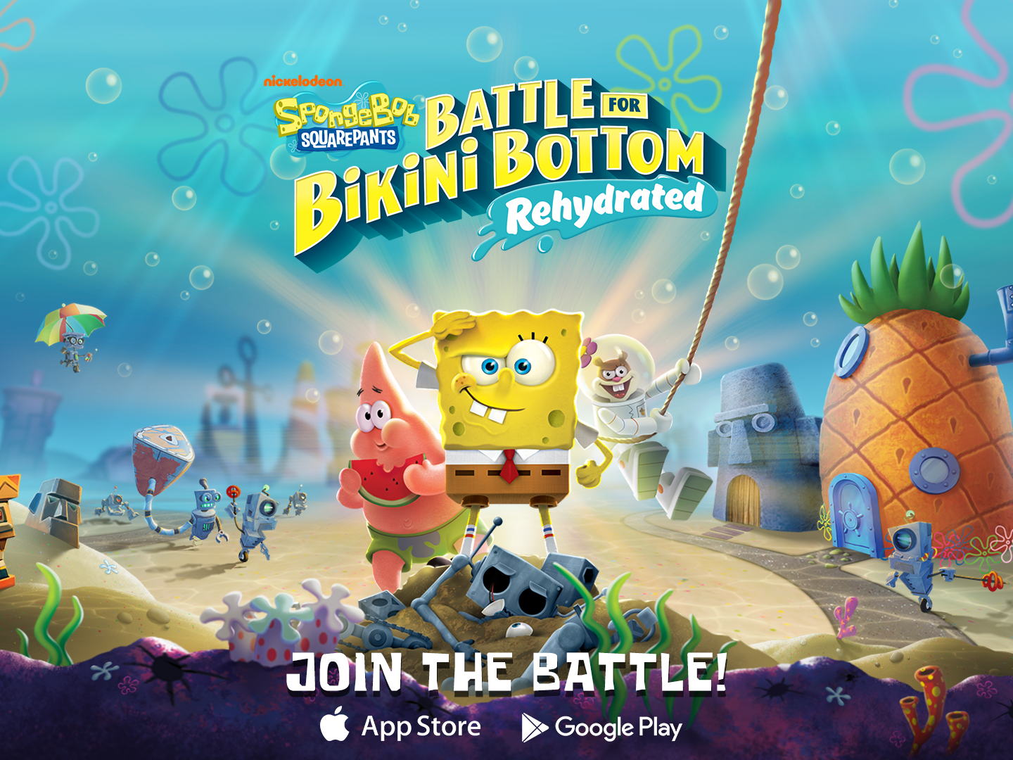 SpongeBob SquarePants: Battle for Bikini Bottom - Rehydrated Mobile is Available Now