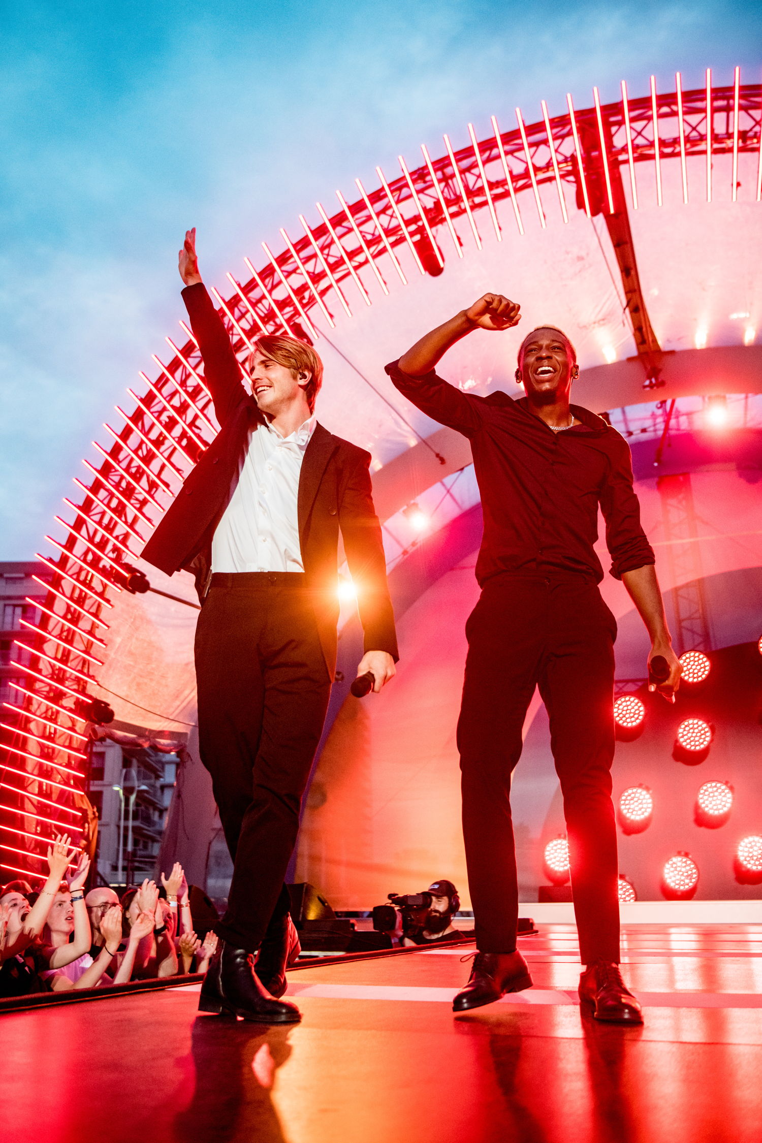  Maksim en Jérémie Makiese – © VRT