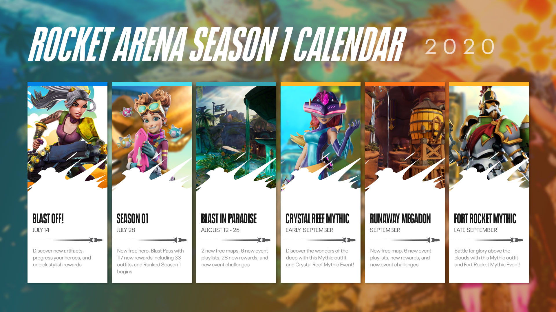 Rocket Arena sera disponible en free-to-play ce week-end pour célébrer le lancement de la Saison 1