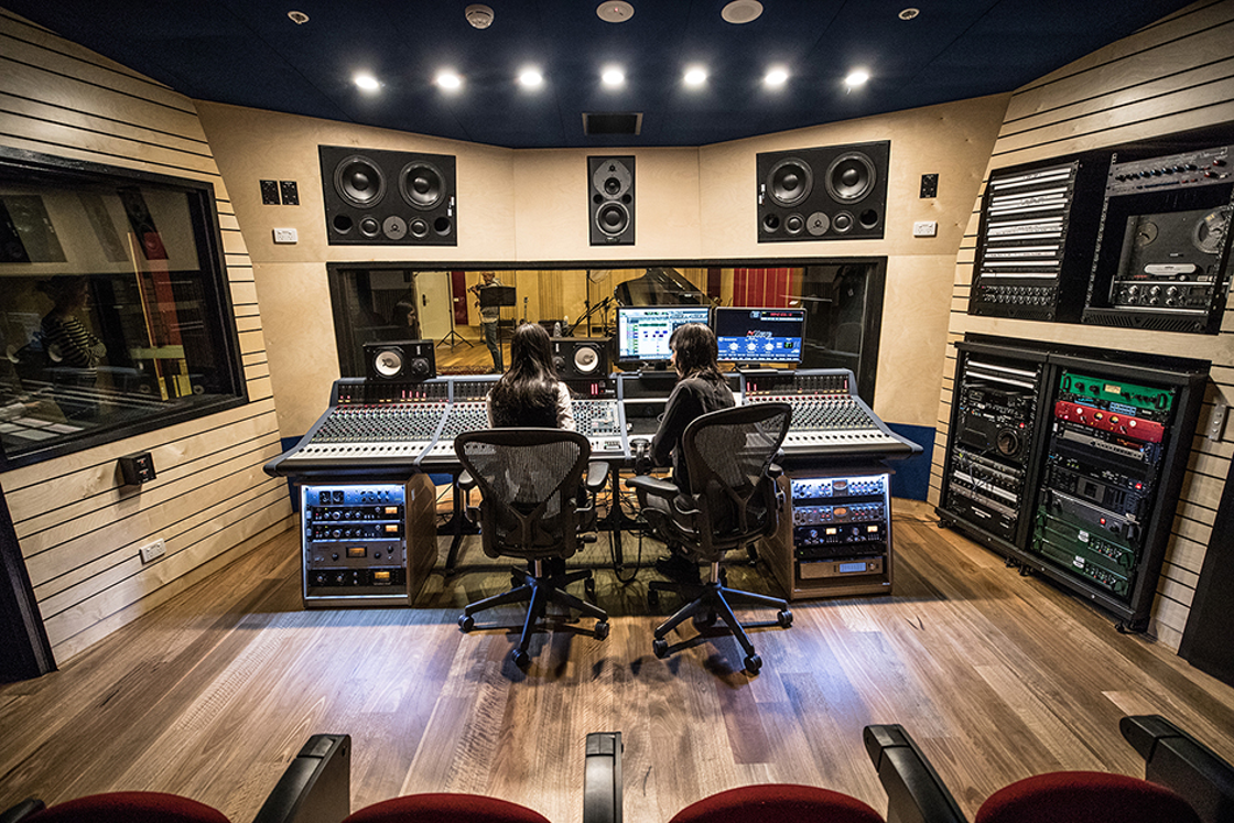 ANU unveils state-of-the-art music recording studio