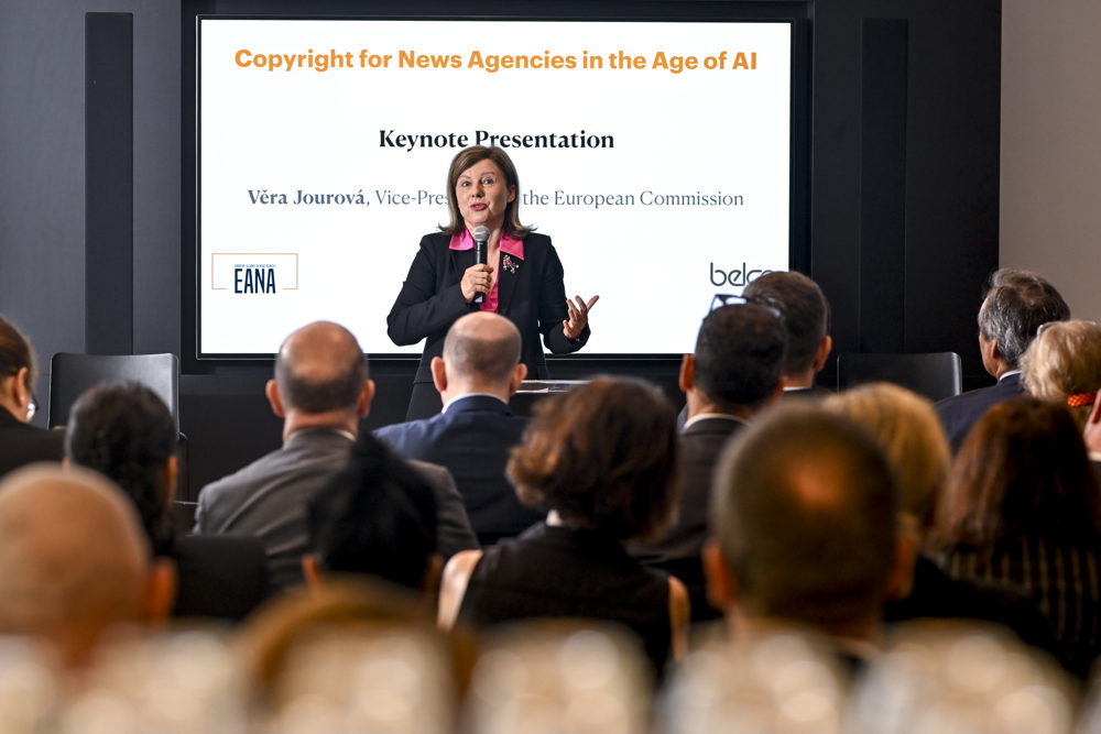 Věra Jourová, VP van de Europese Commissie © Dirk Waem - Belgaimage