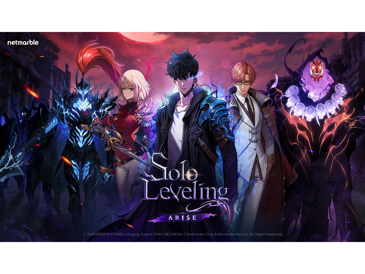 Netmarbles actiongeladenes RPG Solo Leveling: ARISE erscheint heute für PC und Mobile