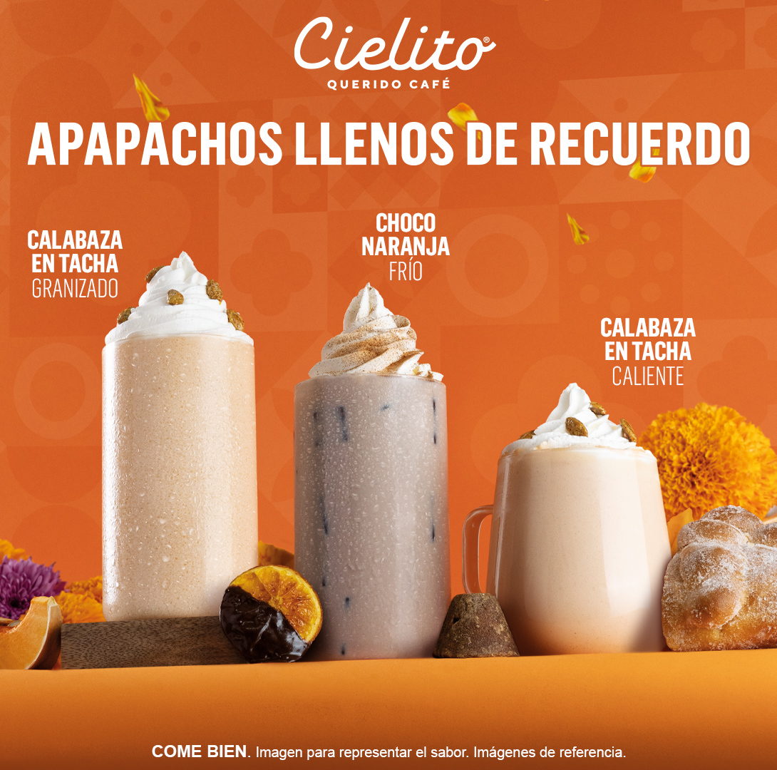 El simbolismo en las ofrendas del Día de Muertos con las nuevas bebidas de Cielito Querido Café 