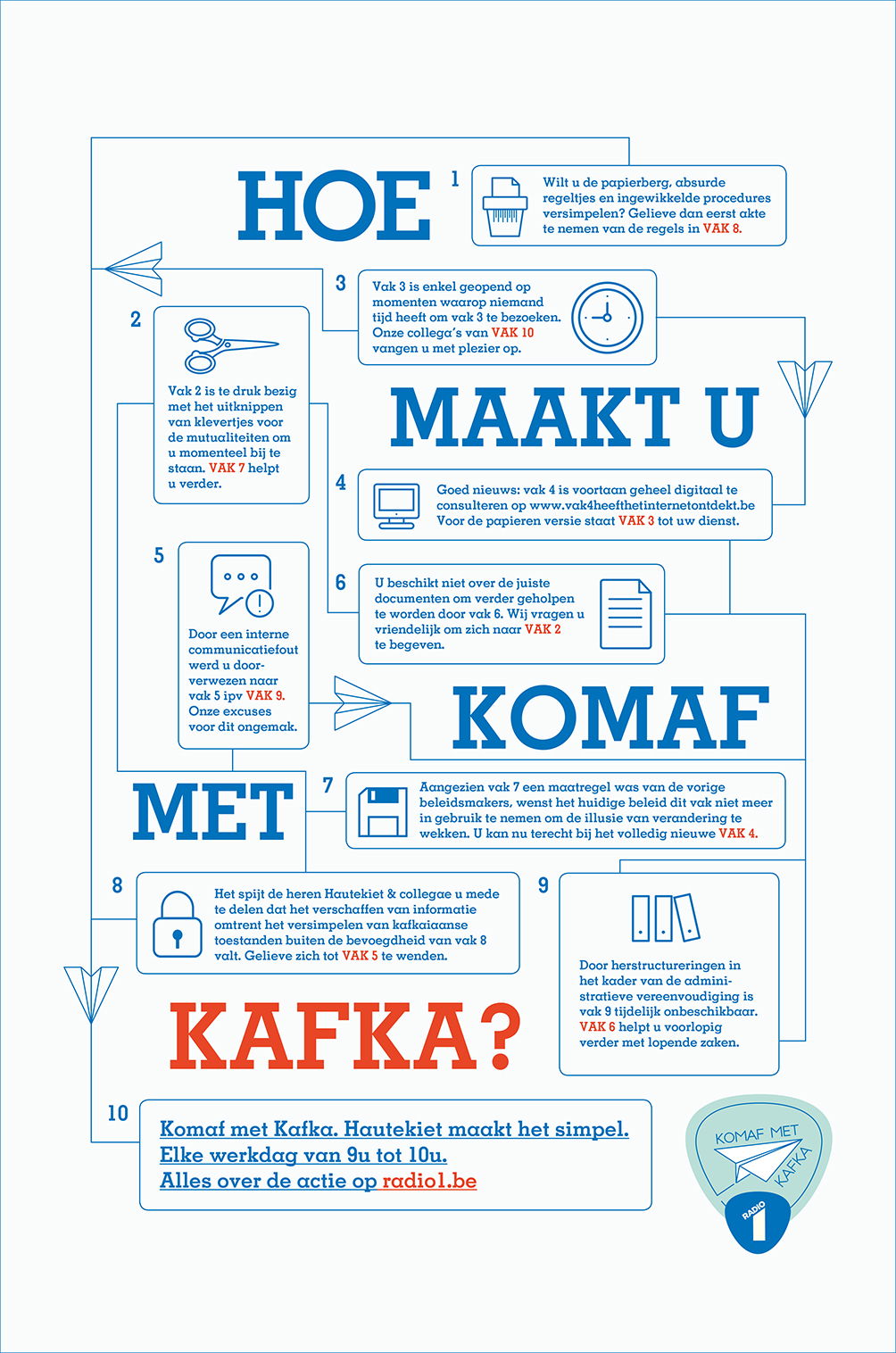Radio 1 Komaf met Kafka

