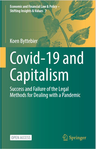 VUB researcher Koen Byttebier writes book on Covid-19 and capitalism