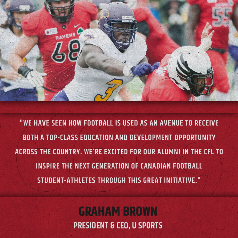 Quote from U SPORTS President & CEO, Graham Brown 