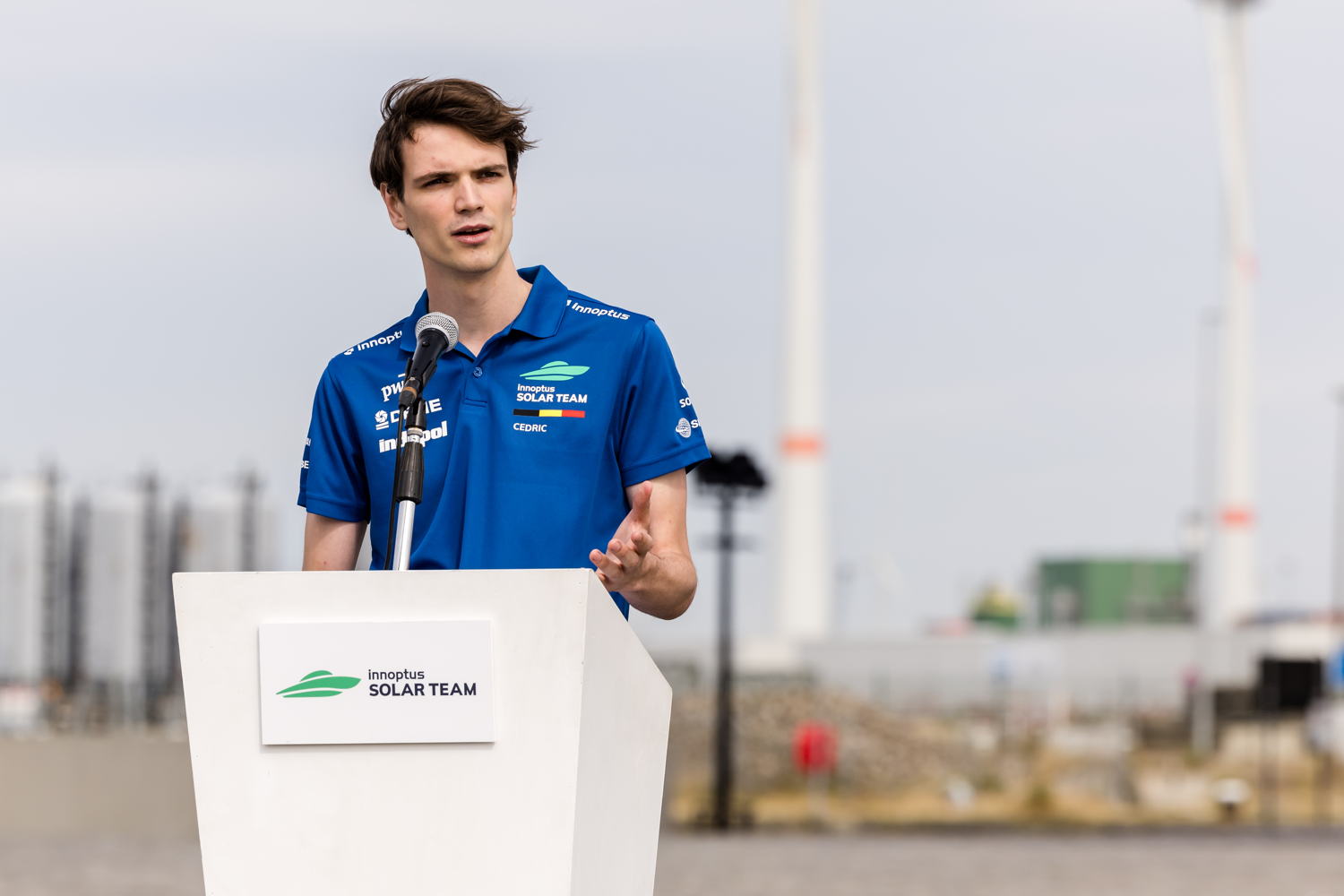 Cedric Verlinden Team Manager Welkomstwoord