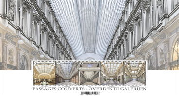 The magic of Belgian arcades and galleries on your envelopes