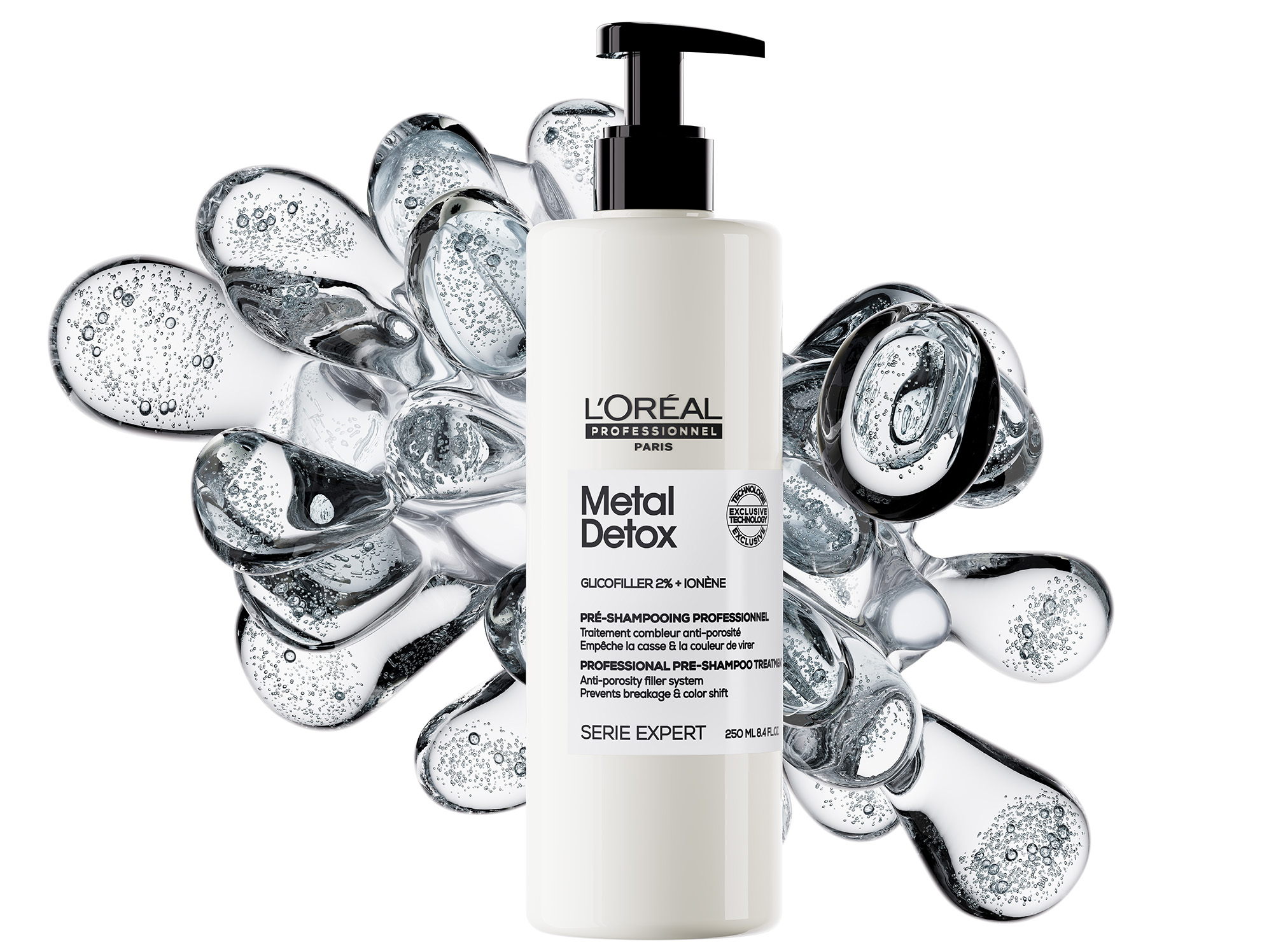 Découvrez le Pré-shampooing Professionnel Metal Detox