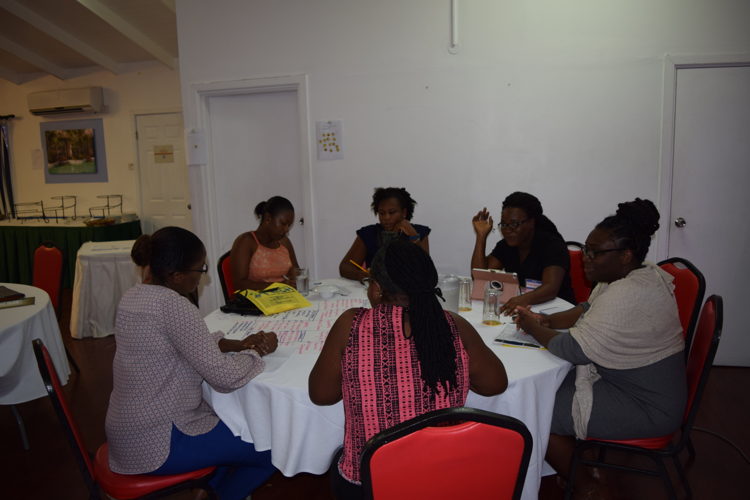 Team mentorship session.