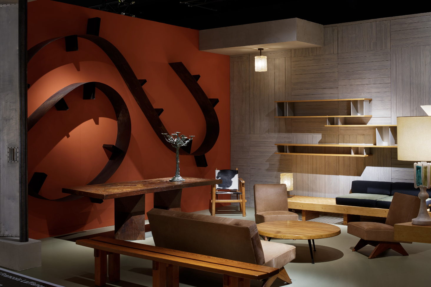 Galerie DOWNTOWN Francois Laffanour at Design Miami Basel 2023. Photo credit - James Harris