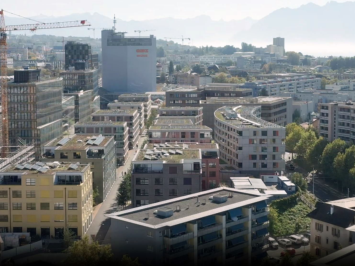 KCAP Present Neighbourhood Aux Entrepôts in Renens, Lausanne