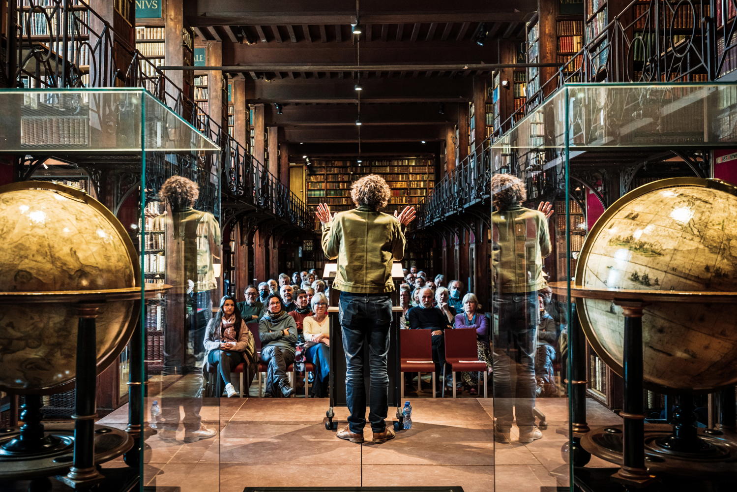 Lezing in de Nottebohmzaal | Erfgoedbibliotheek Hendrik Conscience | Foto: LUCID