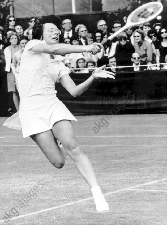 AKG2748641 - Billie Jean King at Wimbledon, 26 June 1971