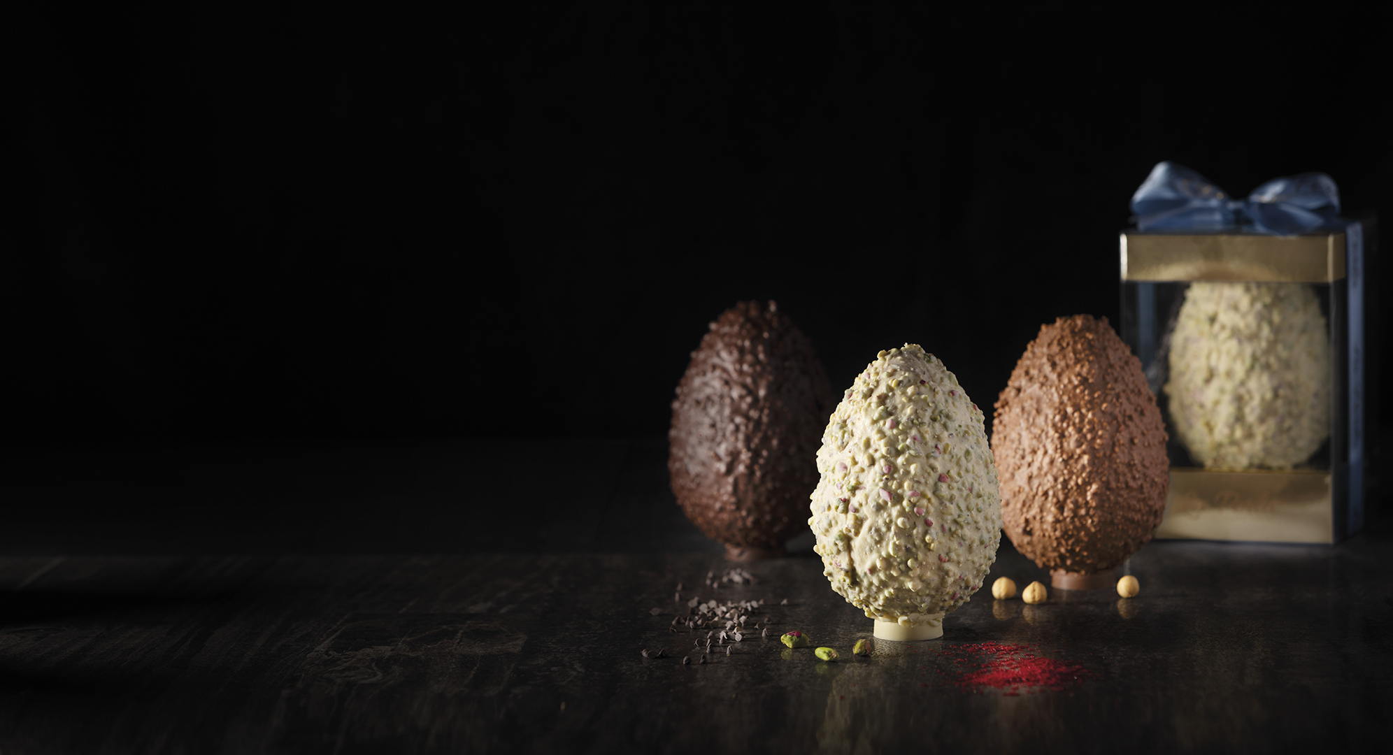 Capolavori, Golose, Eggò. La Pasqua firmata La Perla di Torino trasforma le uova di cioccolato in vere opere di gusto