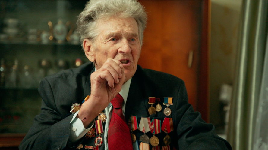 Semen Kalnysh, overlevende van de Grote Hongersnood in de jaren '30 en veteraan van WO II van de Ho