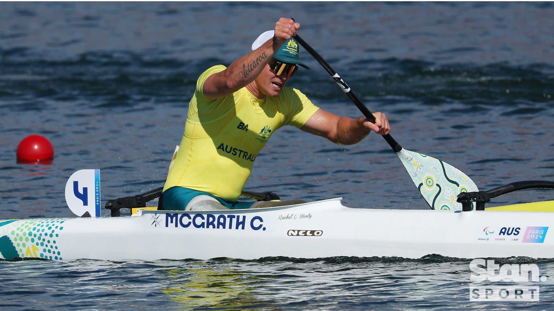 Curtis McGrath had a perfect start to his double Gold medal defence.