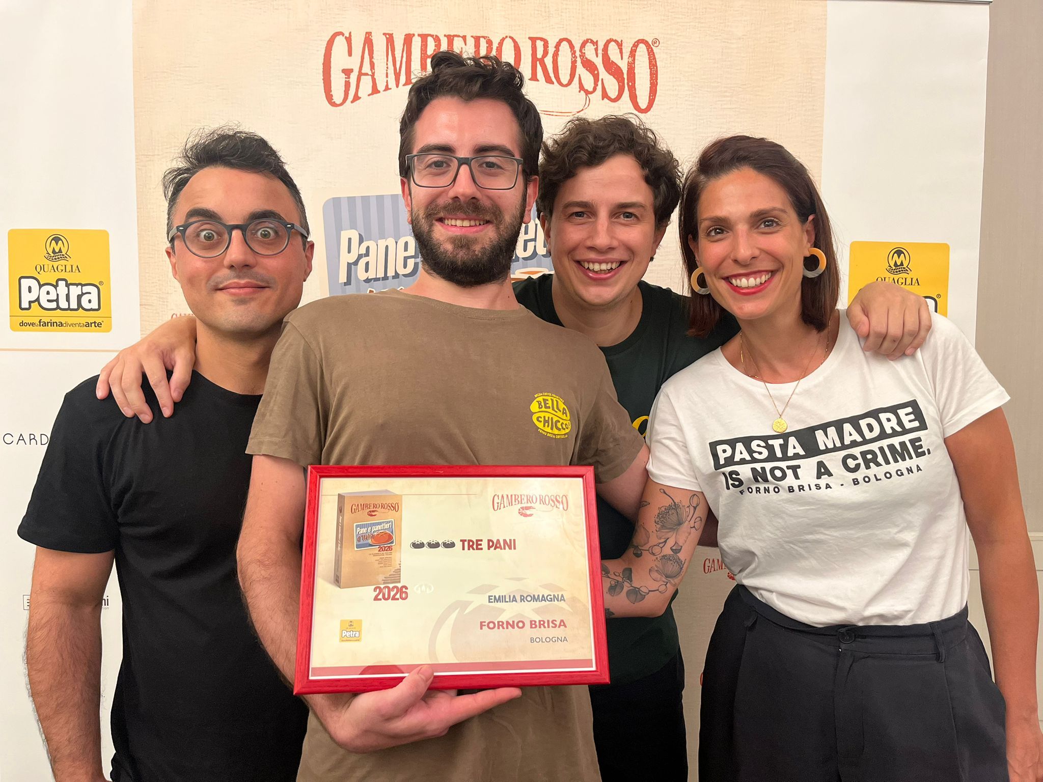 Forno Brisa: confermati i Tre Pani dal Gambero Rosso