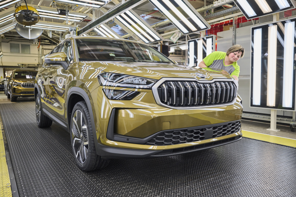 Škoda Auto launches production of the all-new Kodiaq in Kvasiny