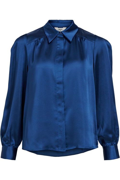 Juttu_FW23_Object_Shirt OBJ Objsateen LS Shirt Noos_JUTTU_€49,99 Juttu_FW23_Object_Shirt OBJ Objsateen LS Shirt Noos_JUTTU_€49,99