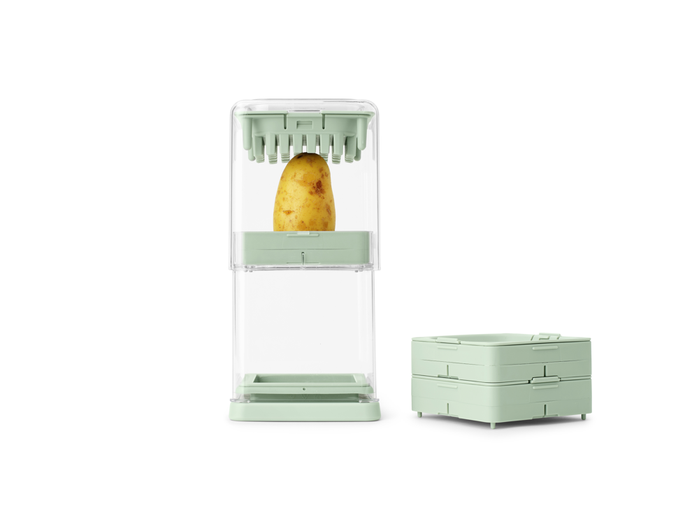 Tasty+ Potato Cutter - Jade Green - 8710755145421 Brabantia_6_NR-41042