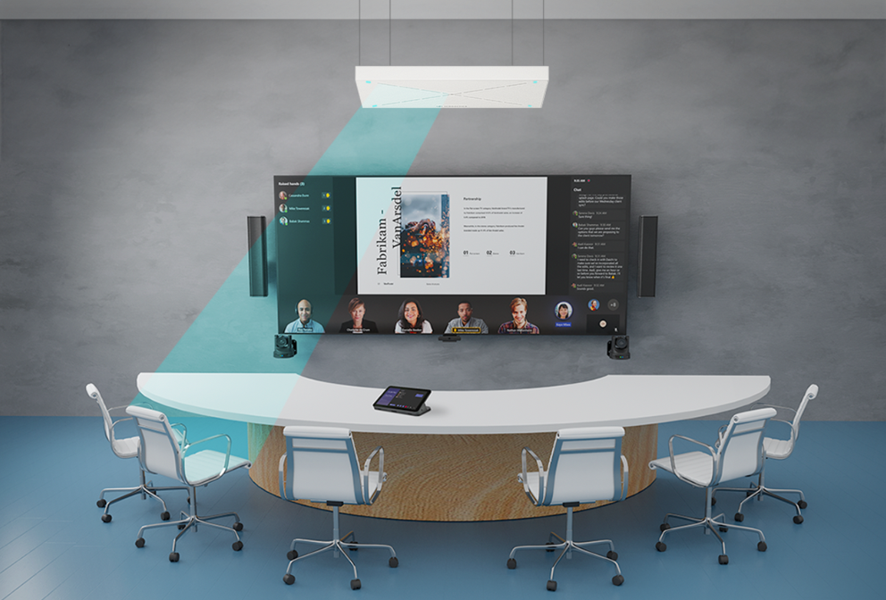 Q-SYS integrates TeamConnect Ceiling 2 for Microsoft Teams Rooms with Spatial Audio