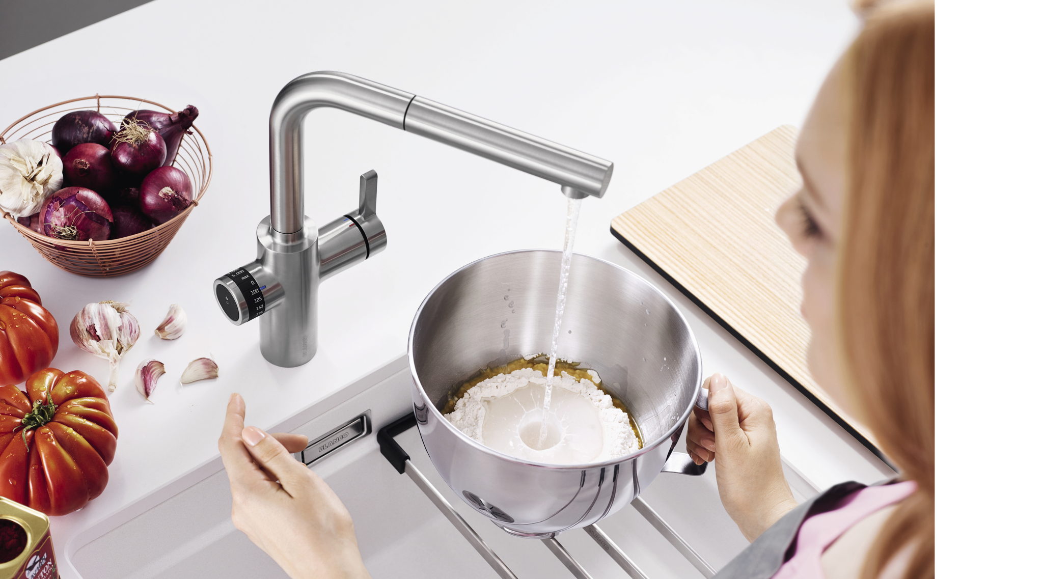 Blanco lance une première mondiale avec le robinet EVOL-S Volume