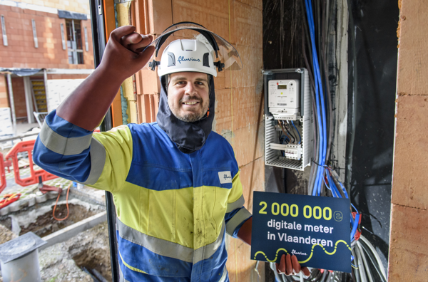 Twee miljoen digitale energiemeters in Vlaanderen