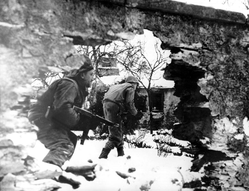 Battle of the Bulge / Ardennes Offensive AKG2595498 © akg-images / picture-alliance / dpa