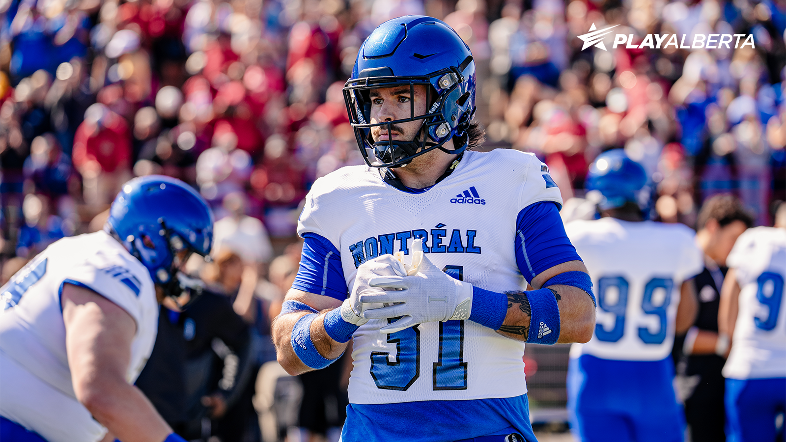 Bruno Lagacé with the Carabins in 2023 | Photo Courtesy: Montreal Carabins Athletics