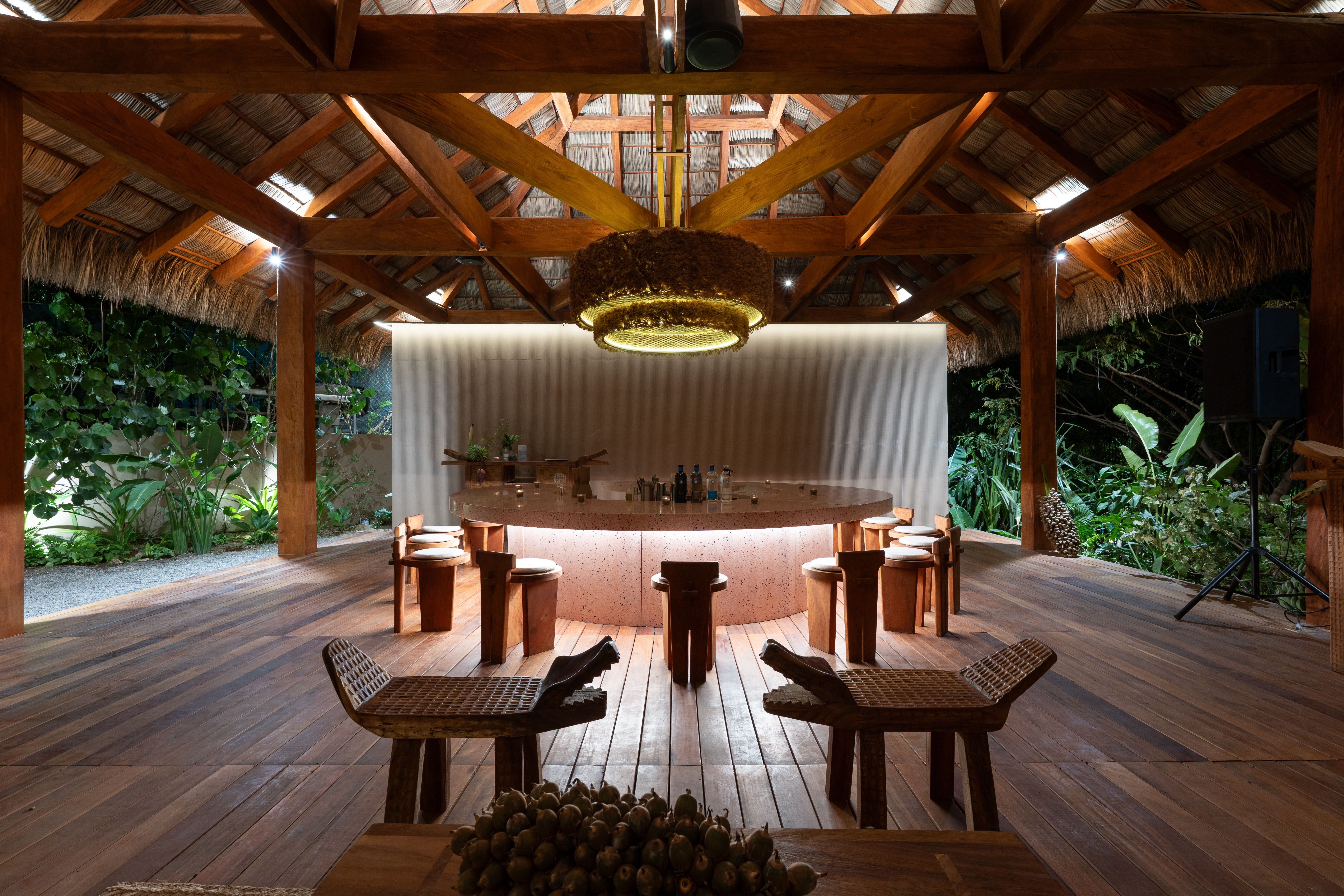Palapa Bar - Casa Dragones - Rubra