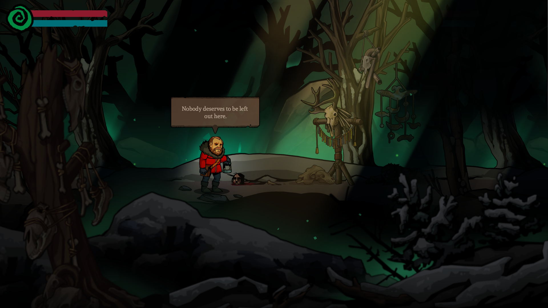 Carter faces darkness, solitude, and mind-bending experiences. Carter faces darkness, solitude, and mind-bending experiences.