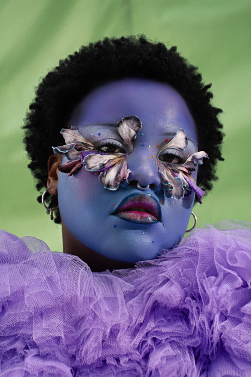 Model: Naomi Waku / Clothing: Sander Bos © Laetitia Bica