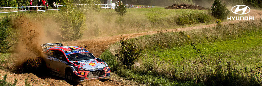 ¡Increíble 1-2 en Estonia del equipo de WRC de Hyundai Motorsport !