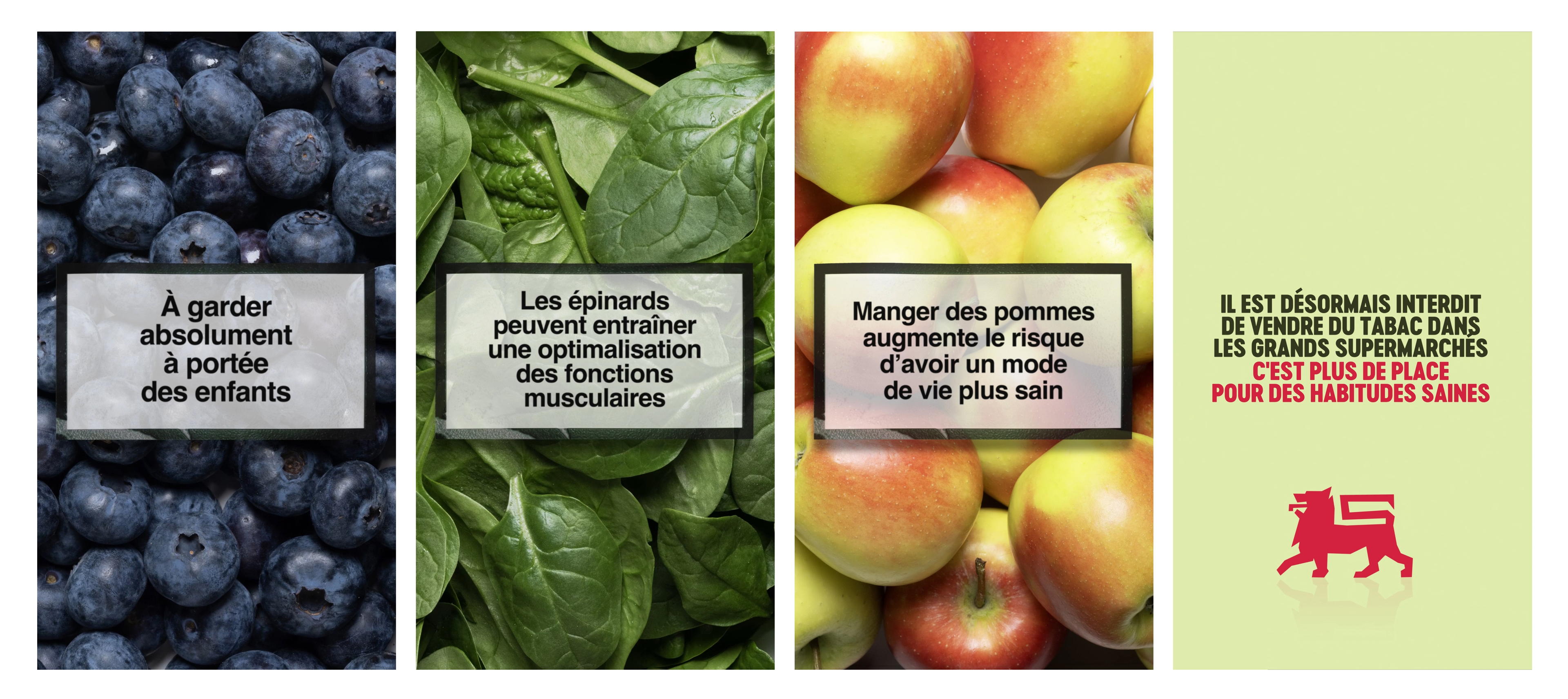 TBWA et Delhaize mettent en garde contre les risques d'une alimentation saine