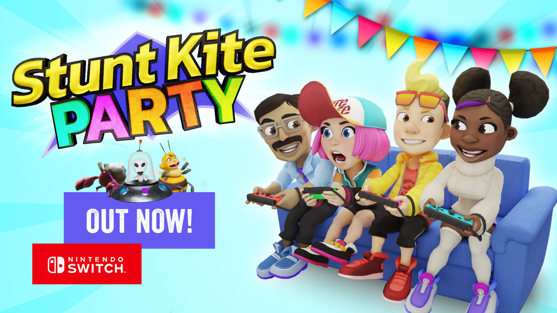 Ready for takeoff? Stunt Kite Party is out today!