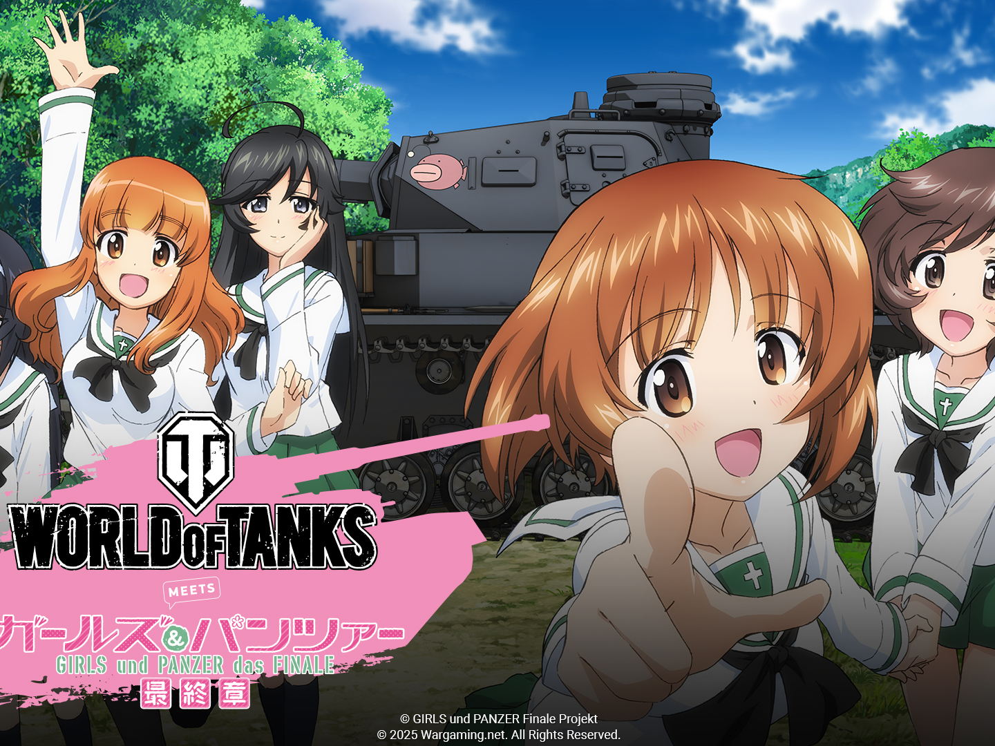 World of Tanks collabore avec Girls und Panzer pour une Nouvelle Grande Première !