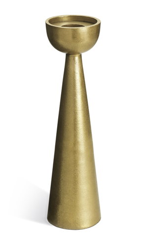 Habitat Curiosity Tall Brass Tealight & Taper Candle Holder Large, £25