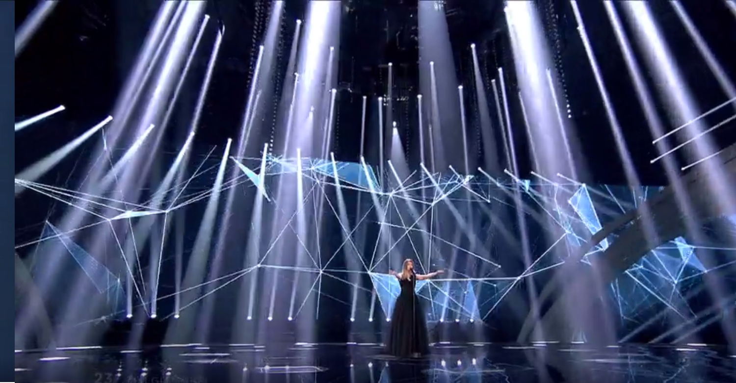 Eurovisiesongfestival - optreden Blanche in de finale