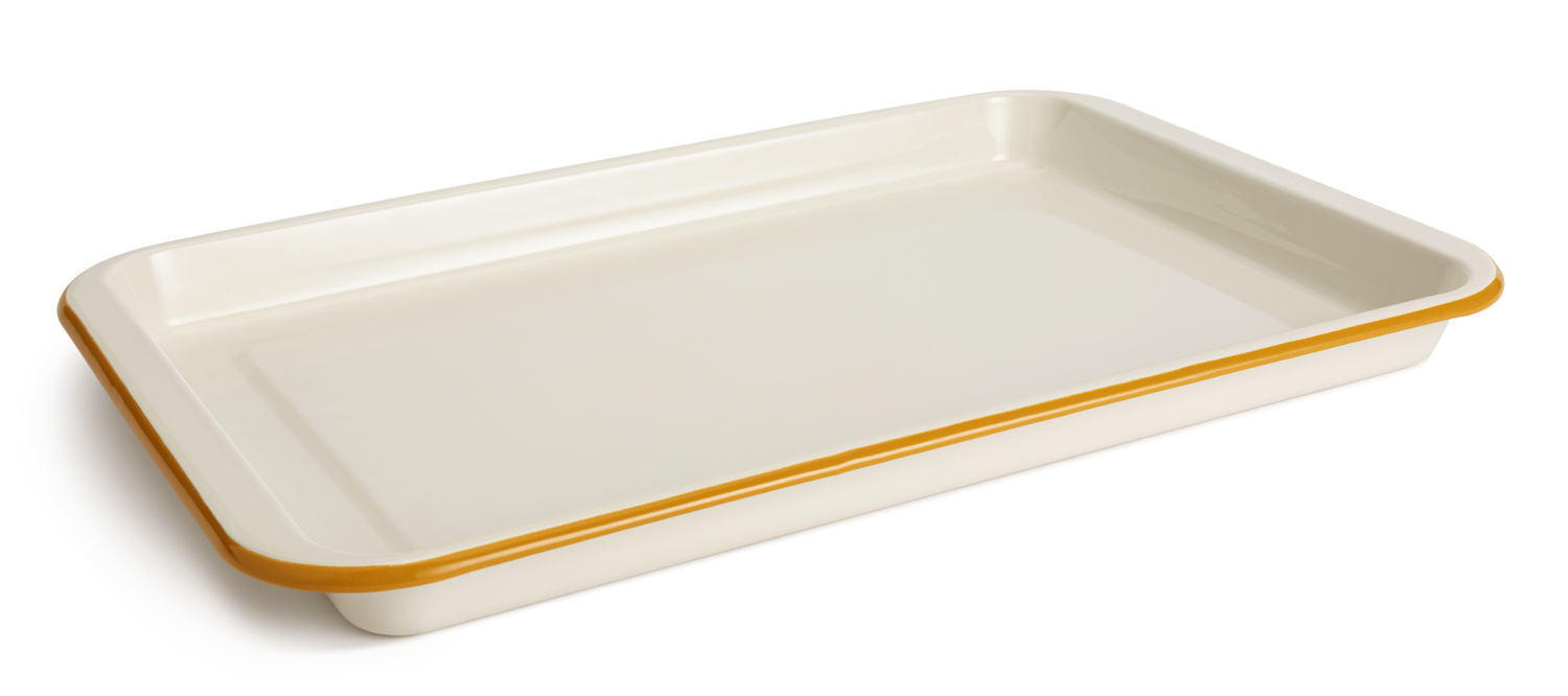 Habitat Global 42cm Carbon Steel Enamel Oven Tray, £11