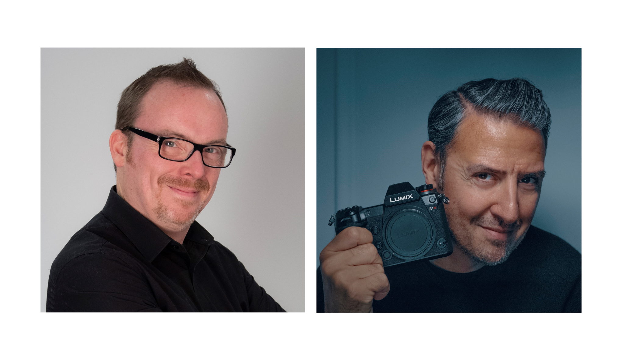 John McGregor (til venstre) og Bernard Bertrand (til højre)