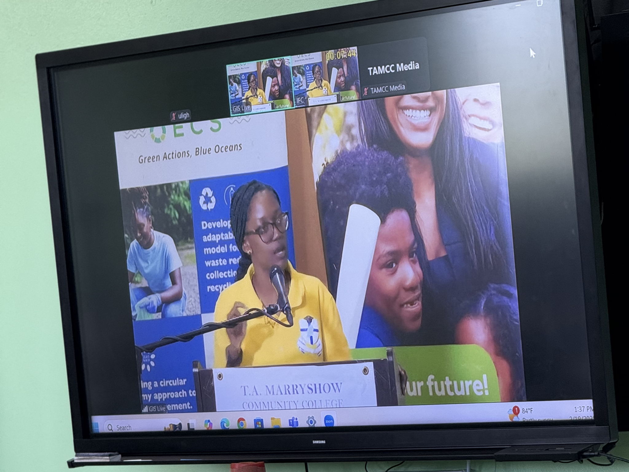 Le T.A. Marryshow Community College remporte la finale du « Débat inter-collèges des îles du Vent – Recycle OECS »
