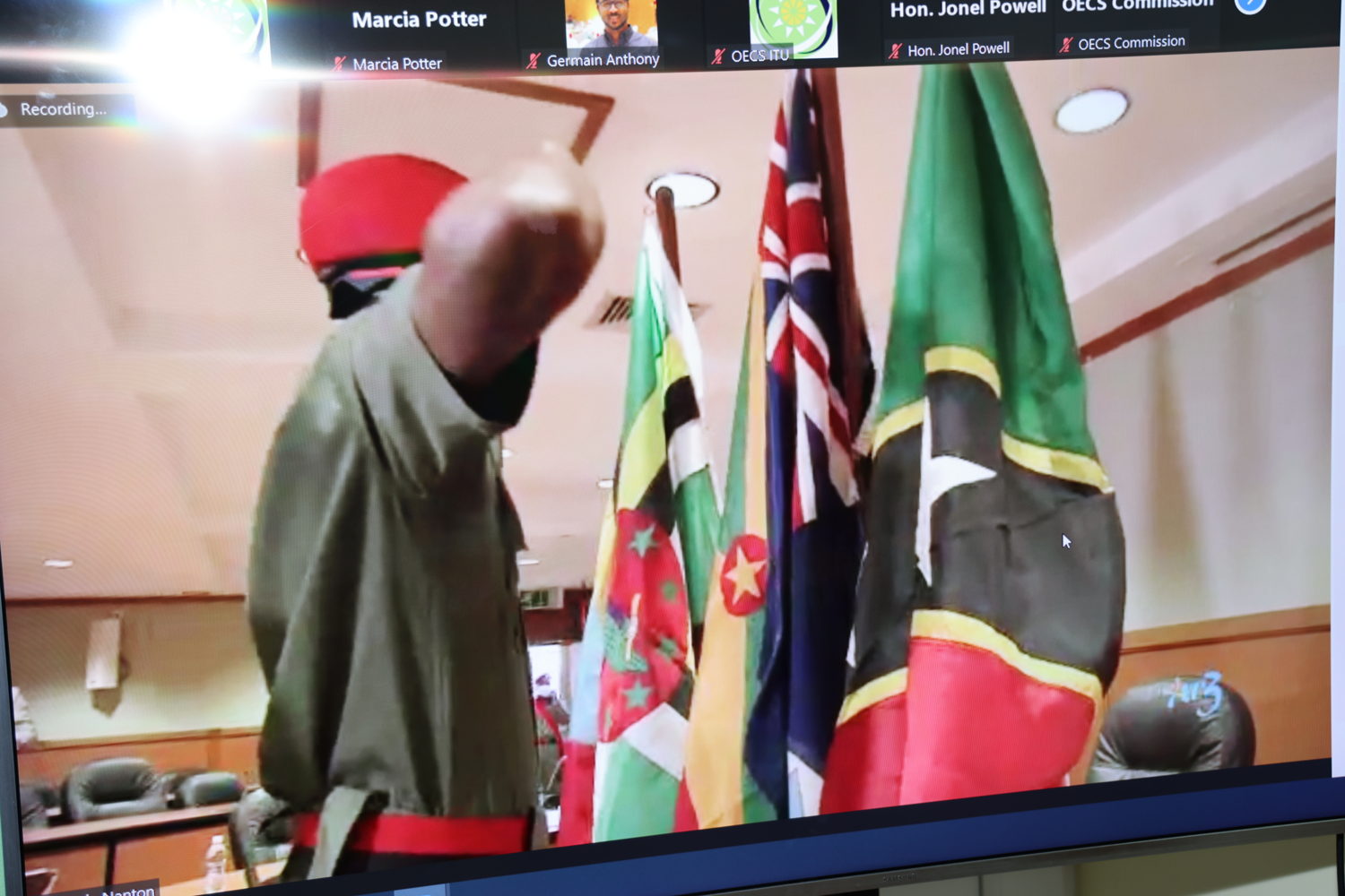 Cadet, Saint Vincent and the Grenadines, Opening Ceremony
