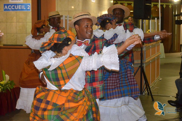 Dancers from Martinique put on a welcoming show for the delegates.