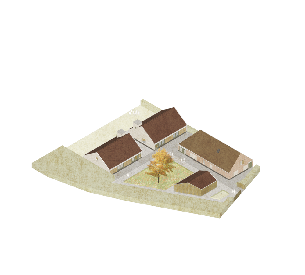 Simulatiebeeld 5 jeugdkamer Park Groot Schijn - ©BULK architecten