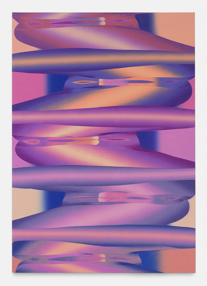 Hadassah Emmerich, Caramellatex, 2019, oil on canvas, 135 x 95 cm