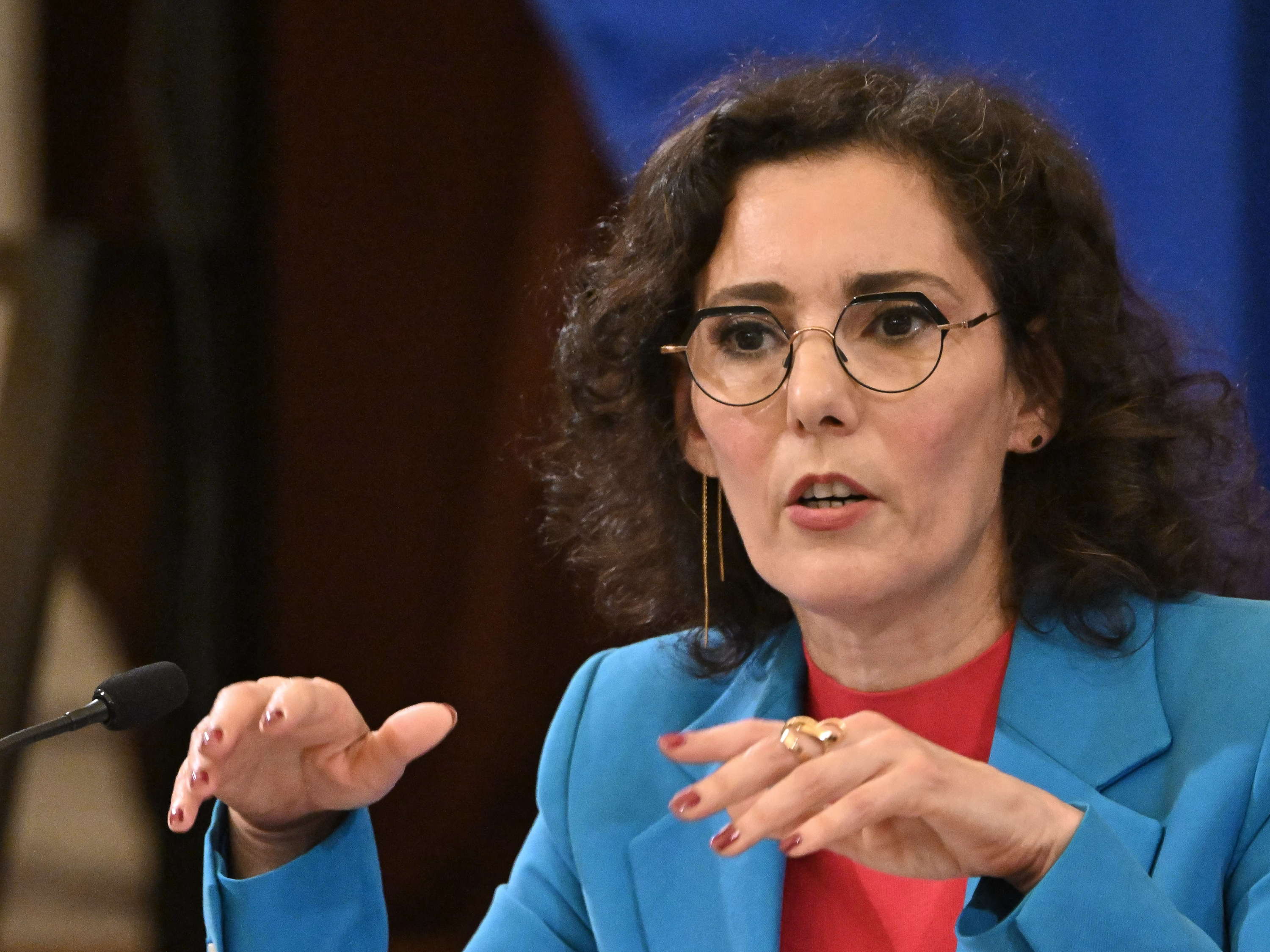 EU Commissioner Hadja Lahbib calls for rapid recognition of Palestine