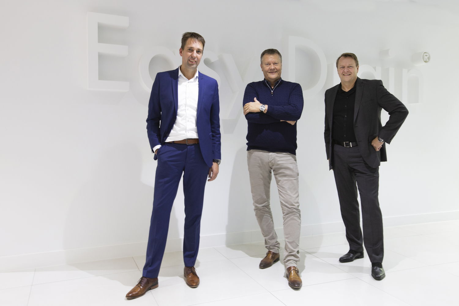  Erik Grootenhuis, Managing Director, Eric and Juergen Keizers, founders and CEOs of ESS (from left to right)